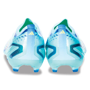 adidas X Speedportal+ Firm Ground Soccer Cleats Clear Aqua/Solar Red/Power Blue)