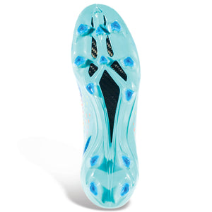 adidas X Speedportal+ Firm Ground Soccer Cleats Clear Aqua/Solar Red/Power Blue)