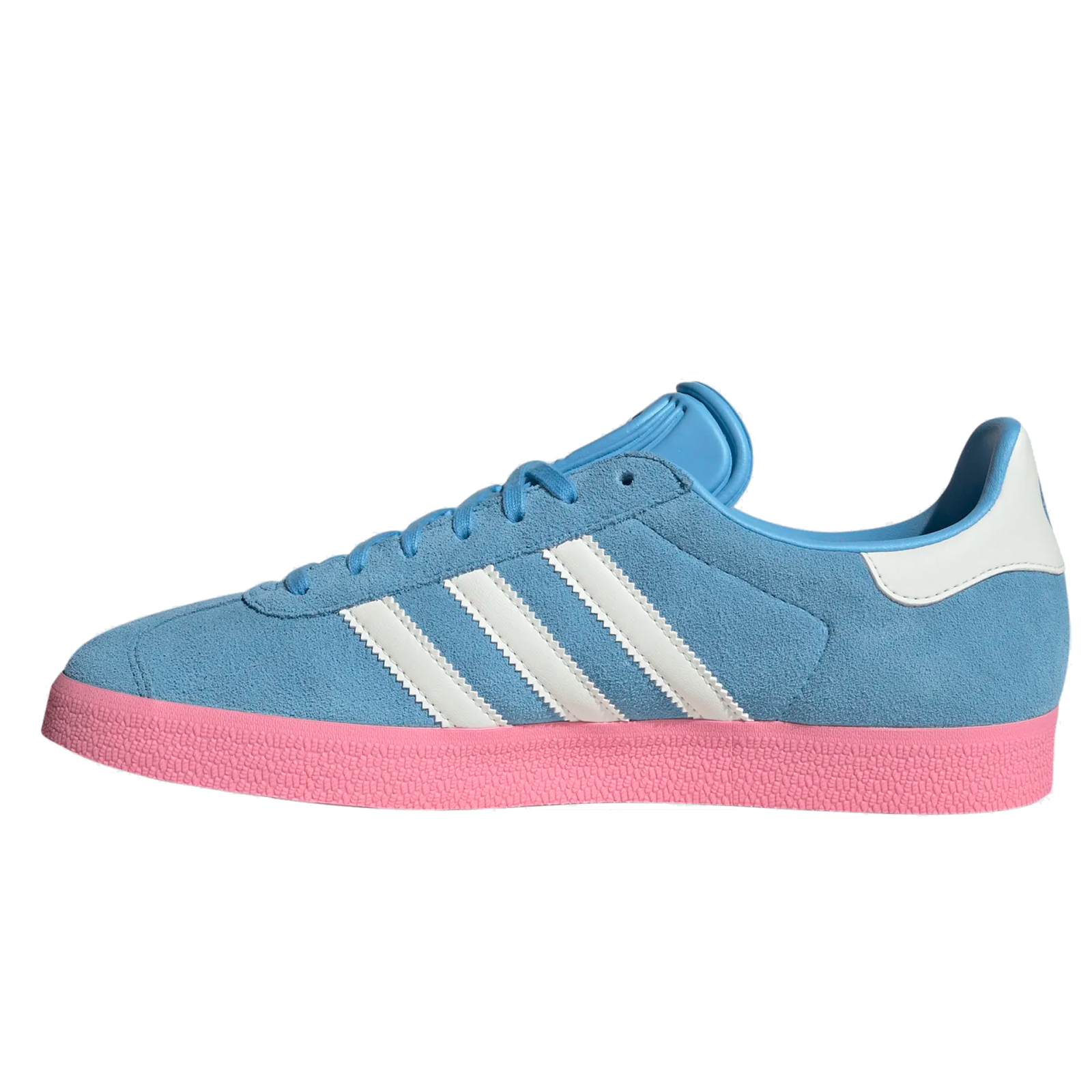 Adidas Inter Miami Gazelle Indoor Soccer Shoes (Sky Blue/Pink)