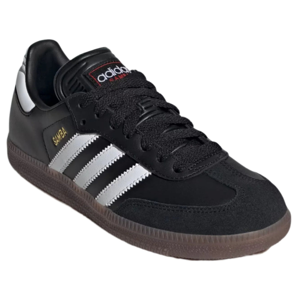 adidas Youth Jr. Samba Soccer Shoes J (Black/White)