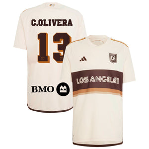 adidas LAFC Cristian Olivera Jersey 24/25 (Linen/Dark Brown)