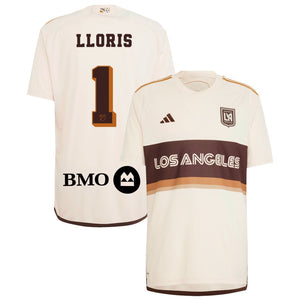 adidas LAFC Hugo Lloris Third Jersey 24/25 (Linen/Dark Brown)