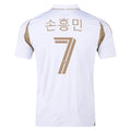 adidas Men's Son Heung-min (Korean) LAFC Away Jersey 25/26 (White/Gold)