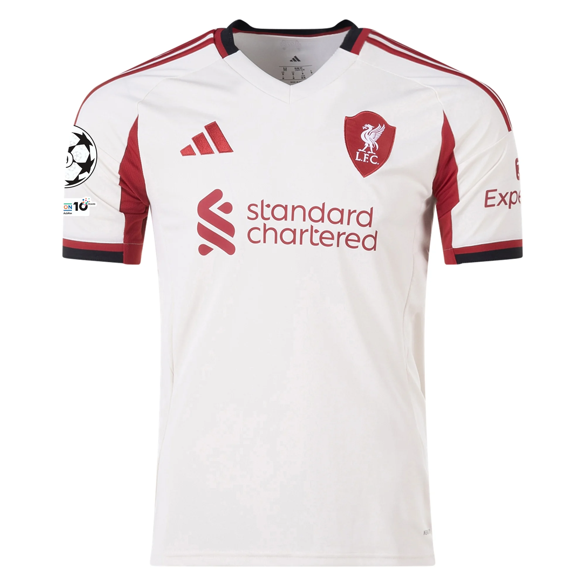 adidas Men's Liverpool Away Jersey w/ Champions League