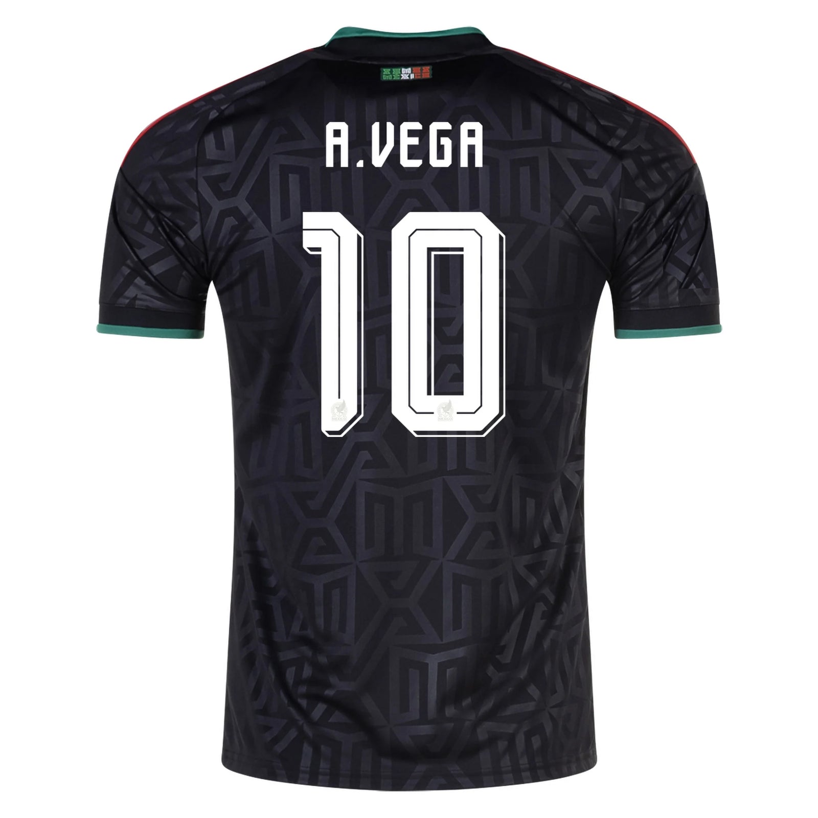 adidas Men's Mexico Alexis Vega Stadium Third Jersey 25/26 (Black)