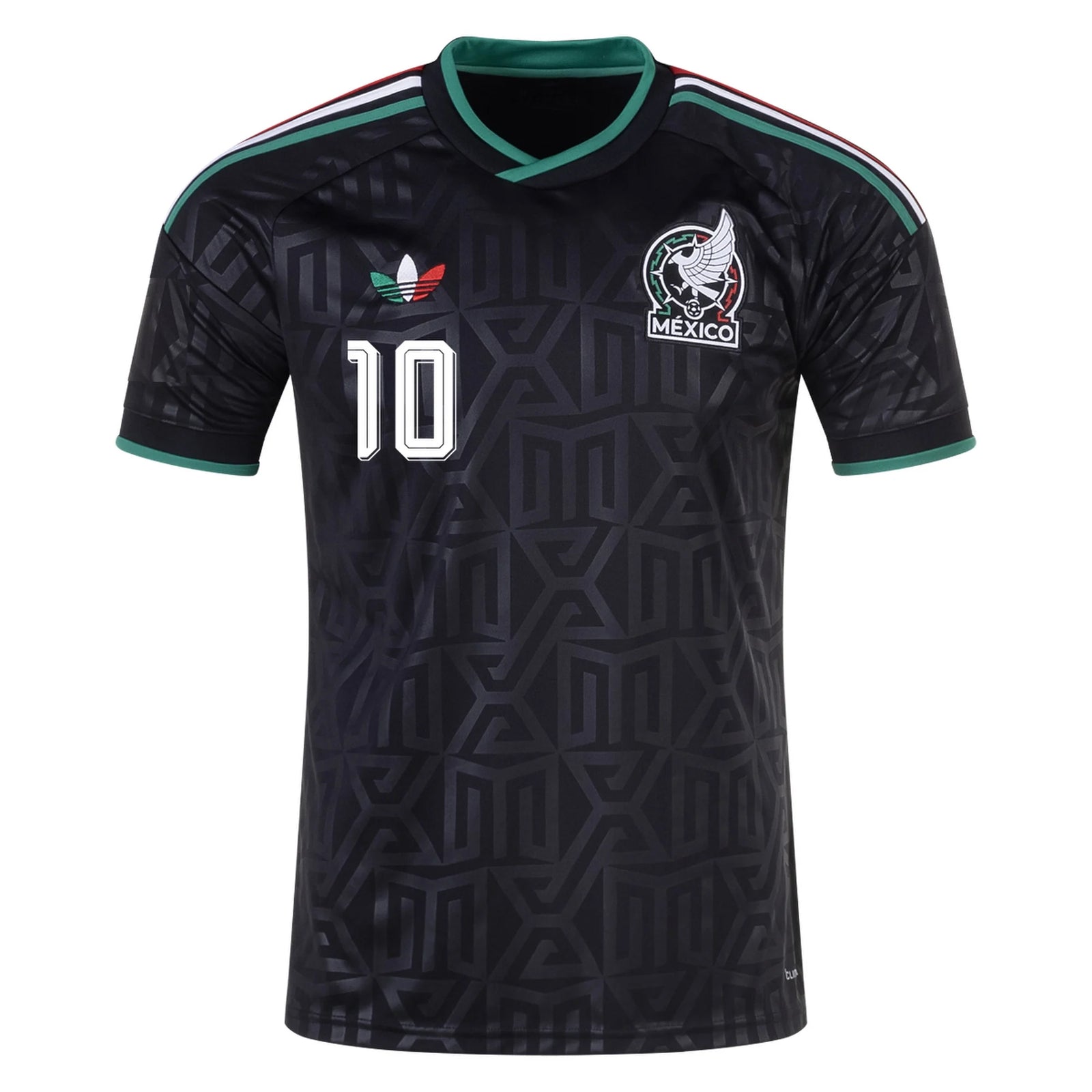 adidas Men's Mexico Alexis Vega Stadium Third Jersey 25/26 (Black)