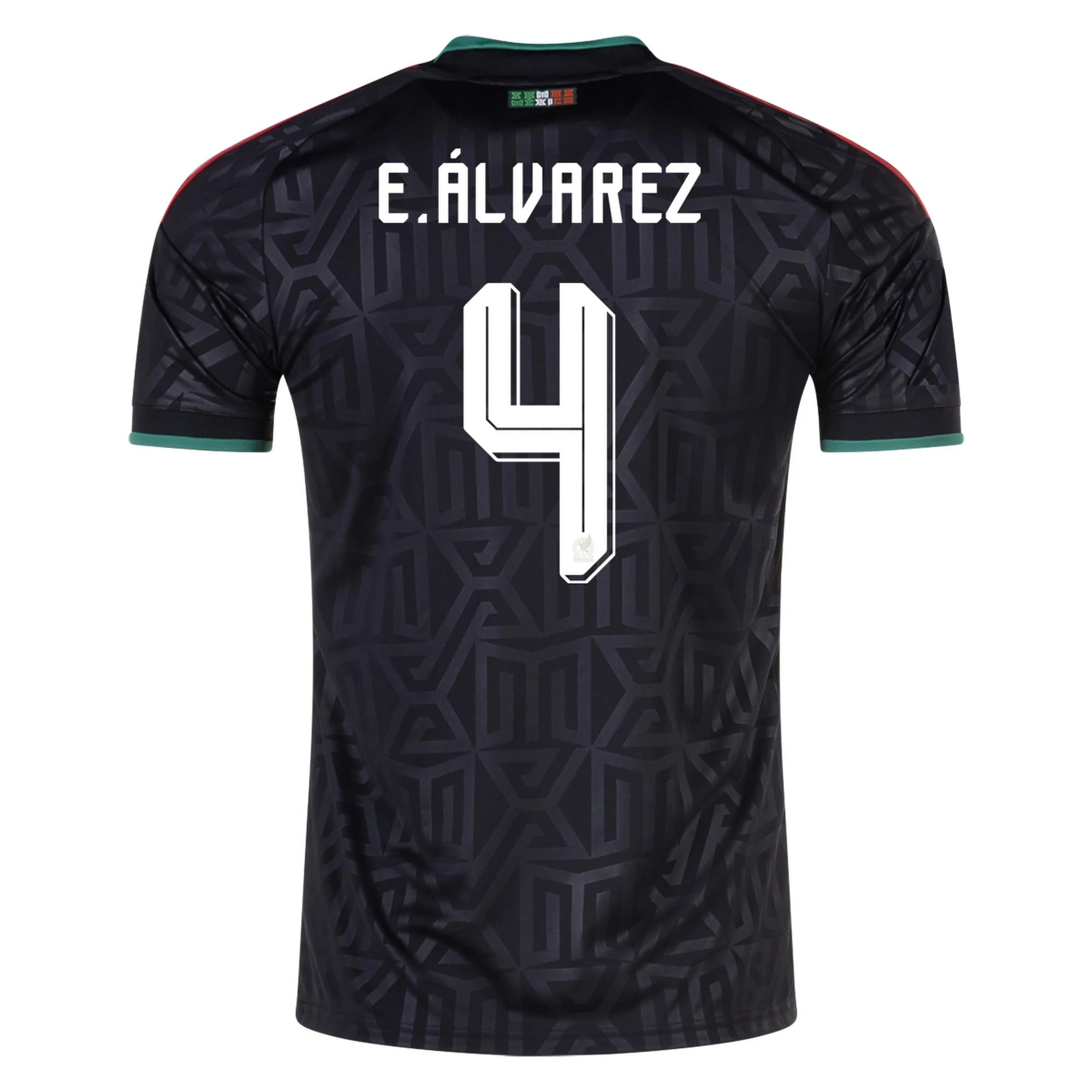 adidas Men's Mexico Edson Alvarez Stadium Third Jersey 25/26 (Black)
