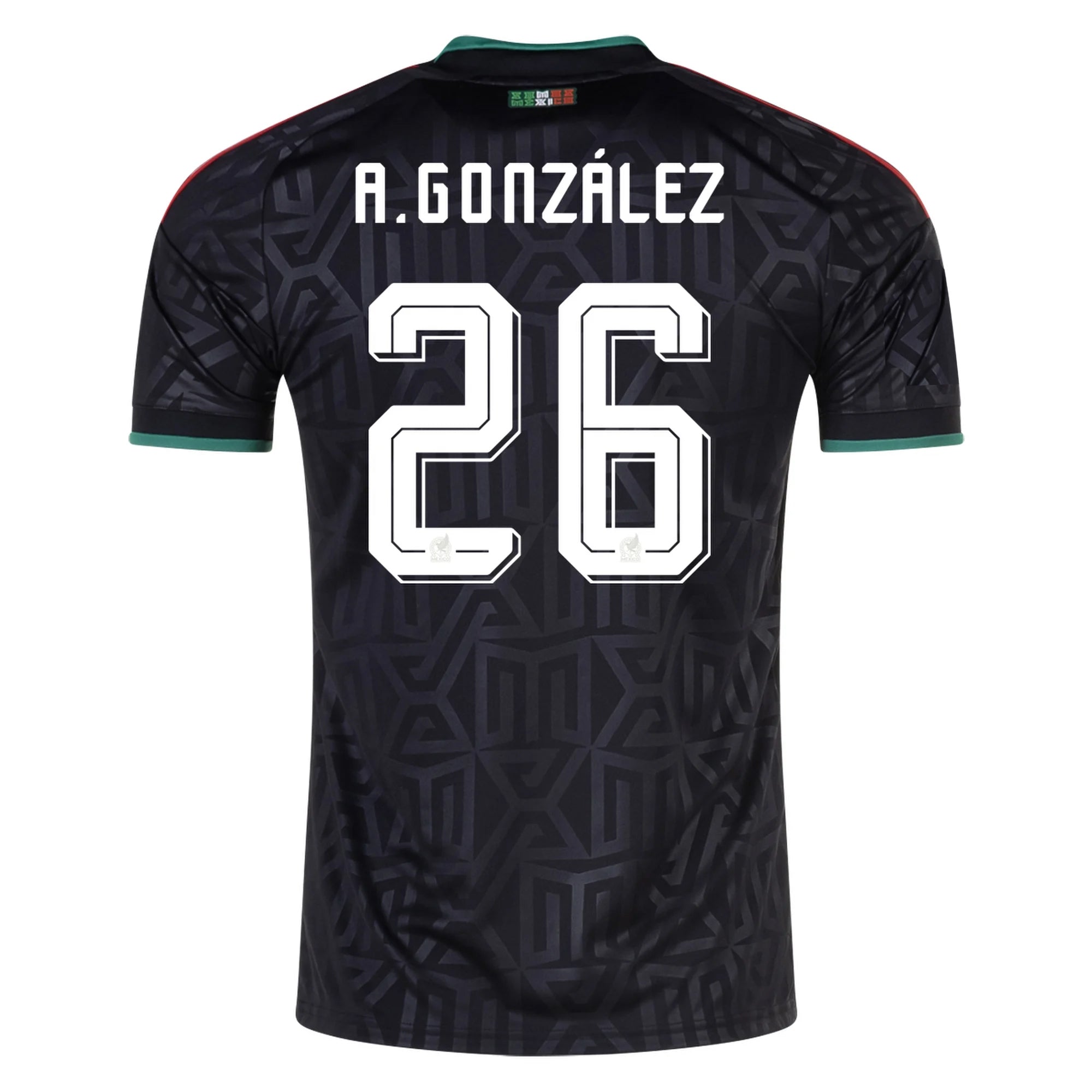 adidas Men's Mexico Armando Hormiga Gonzalez Stadium Third Jersey 25/26 (Black)