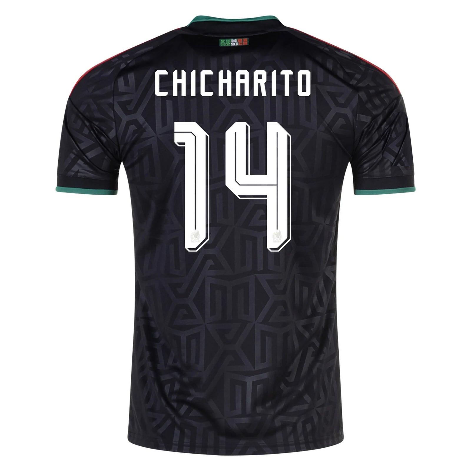 adidas Men's Mexico Chicharito Stadium Third Jersey 25/26 (Black)