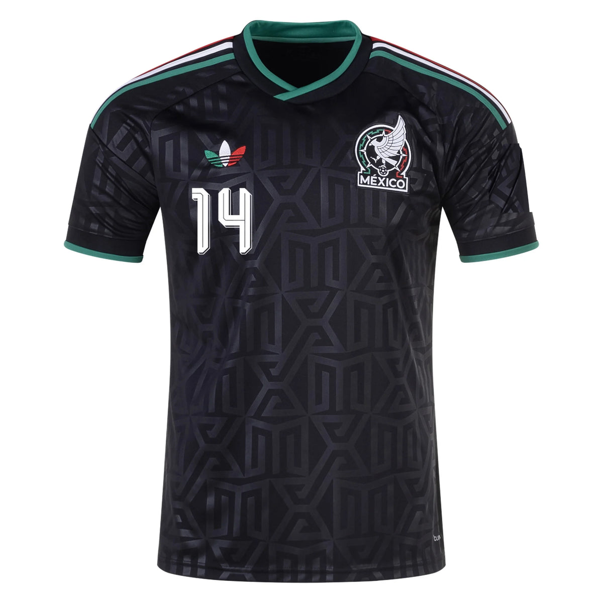 adidas Men's Mexico Chicharito Authentic Match Third Jersey 2026 (Black)