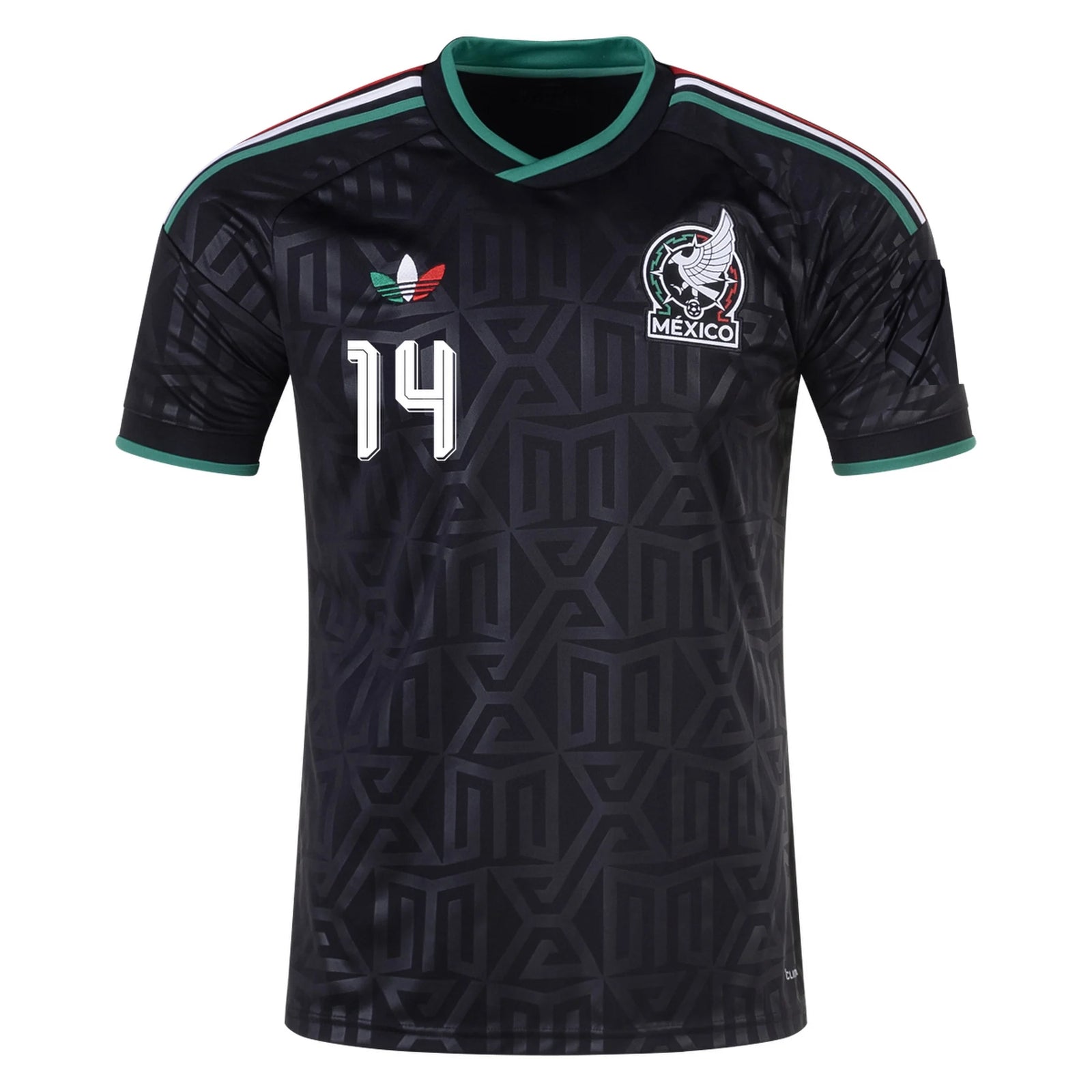 adidas Men's Mexico Chicharito Stadium Third Jersey 25/26 (Black)