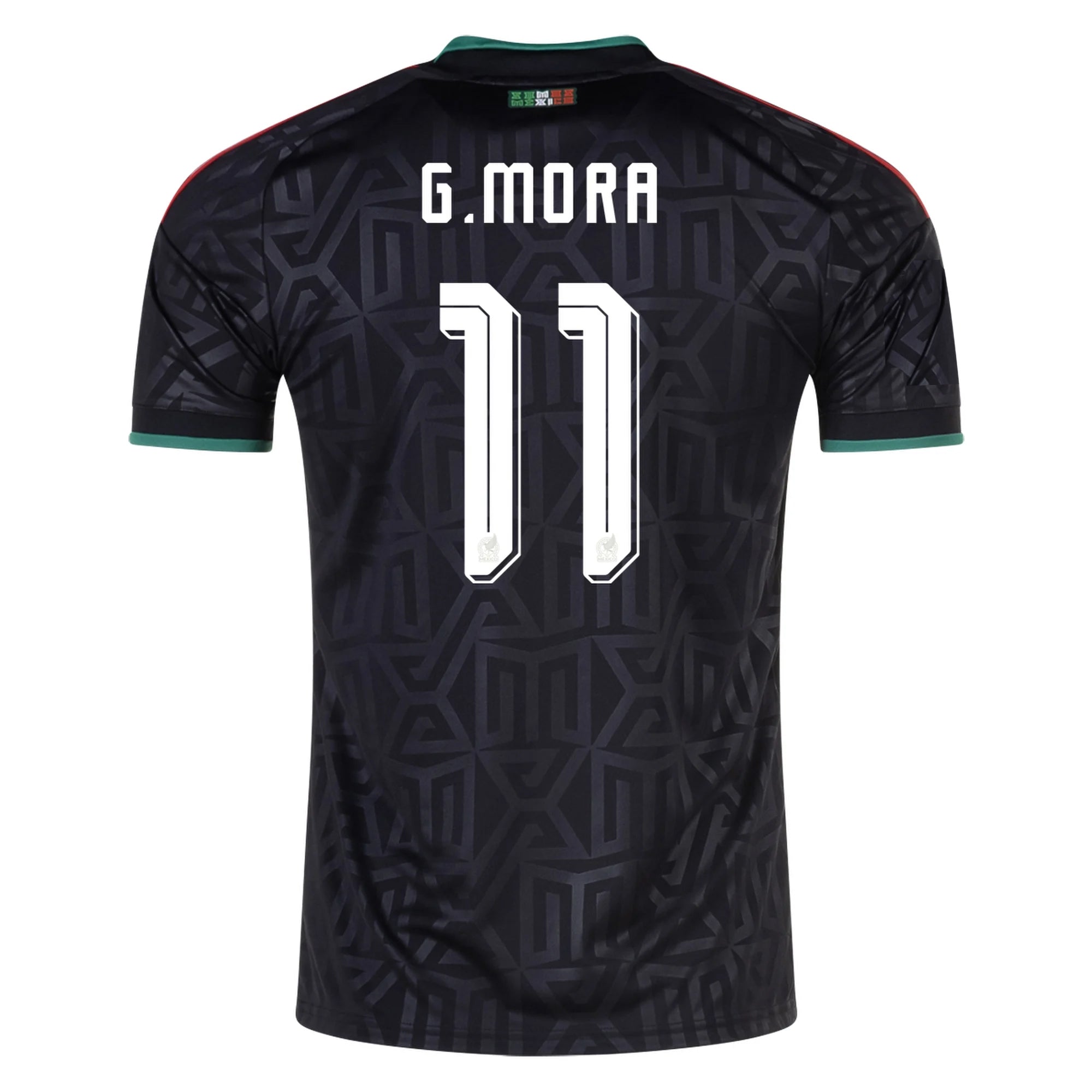 adidas Men's Mexico Gilberto Mora Stadium Third Jersey 25/26 (Black)