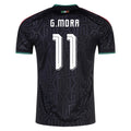 adidas Men's Mexico Gilberto Mora Stadium Third Jersey 25/26 (Black)