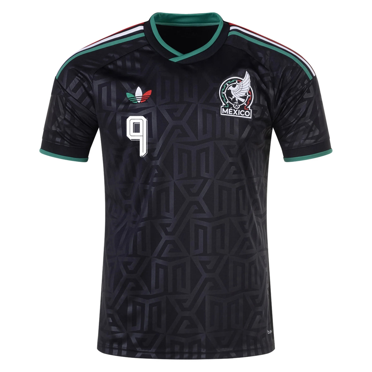adidas Men's Mexico Raul Jimenez Stadium Third Jersey 25/26 (Black)