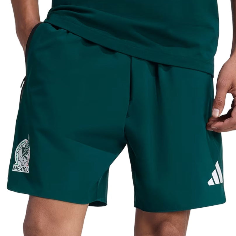 adidas Men's Mexico 25/26 Tiro Travel Short (Green)