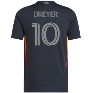 adidas Anders Dreyer San Diego FC Authentic Home Jersey w/ MLS + Apple TV Patches 25/26 (Night Navy)