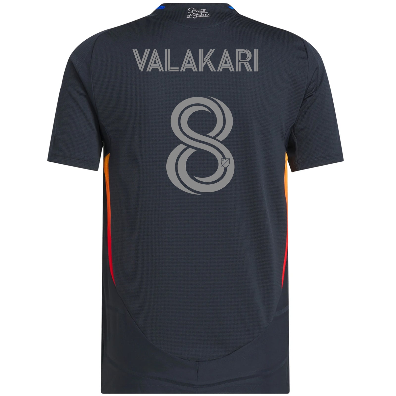 adidas Onni Valakari San Diego FC Authentic Home Jersey w/ MLS + Apple TV Patches 25/26 (Night Navy)