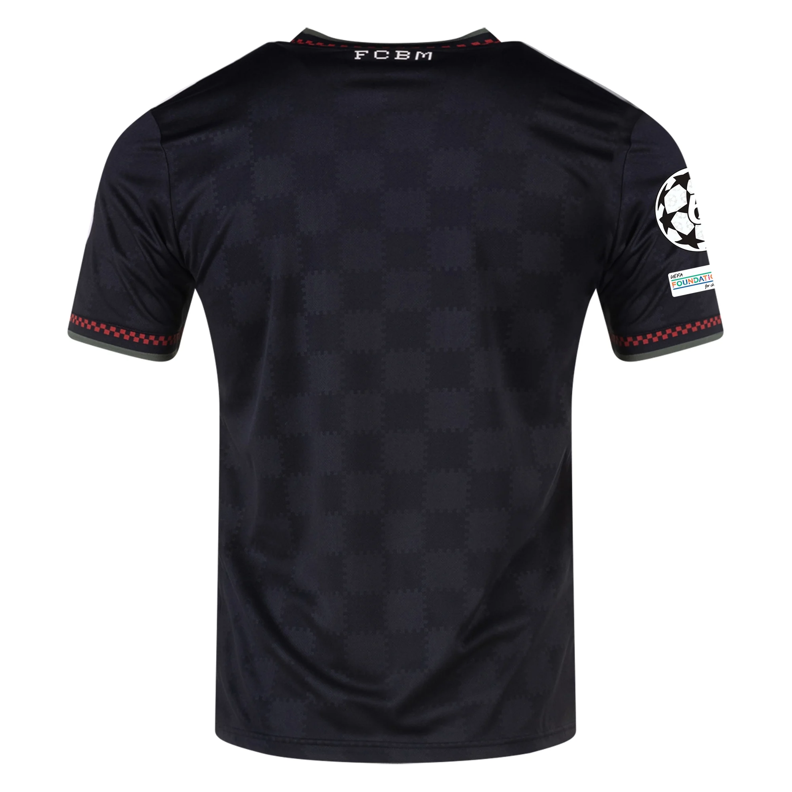 adidas Bayern Munich Third Jersey w/ Champions League Patches 25/26 (Black/Olive Green)