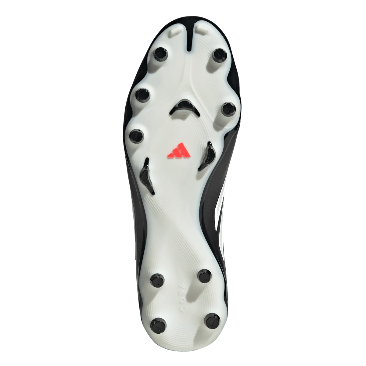 adidas Copa Pure IV League FG Soccer Cleats (Black/White/Lucid Red)