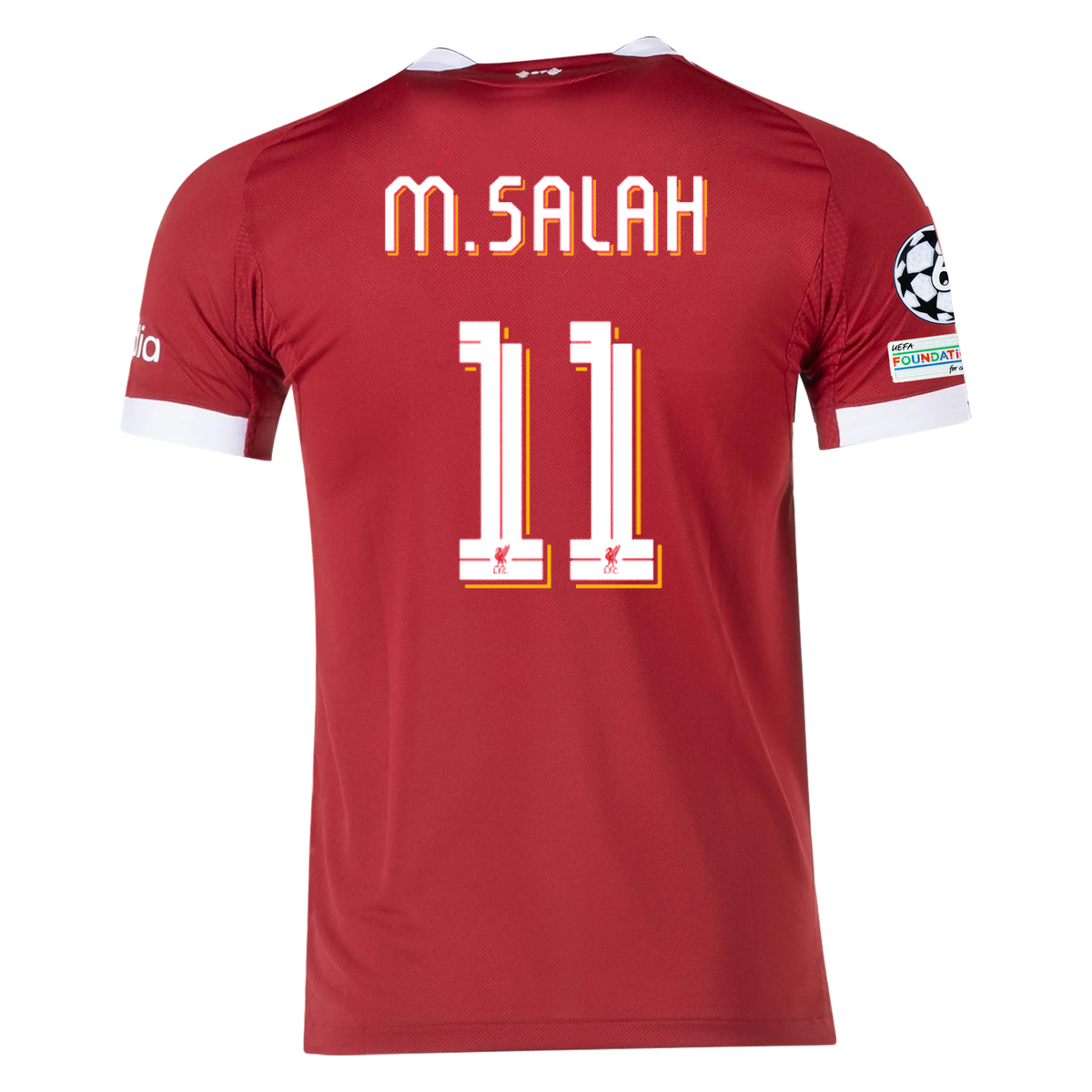adidas Men's Liverpool FC Authentic Mohamed Salah Home