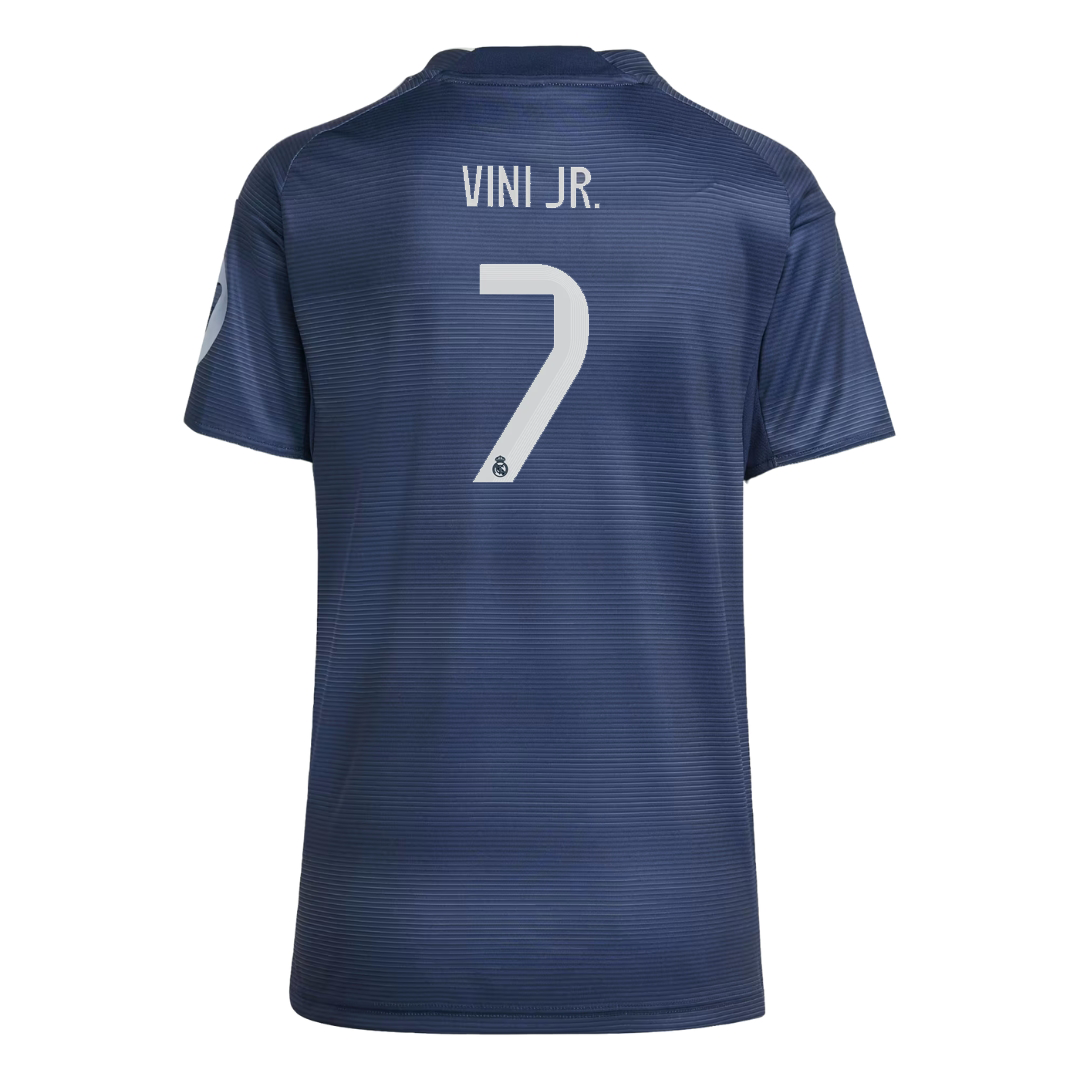 adidas Women's Real Madrid Vini Jr. Away Jersey 25/26 (Legend Ink)