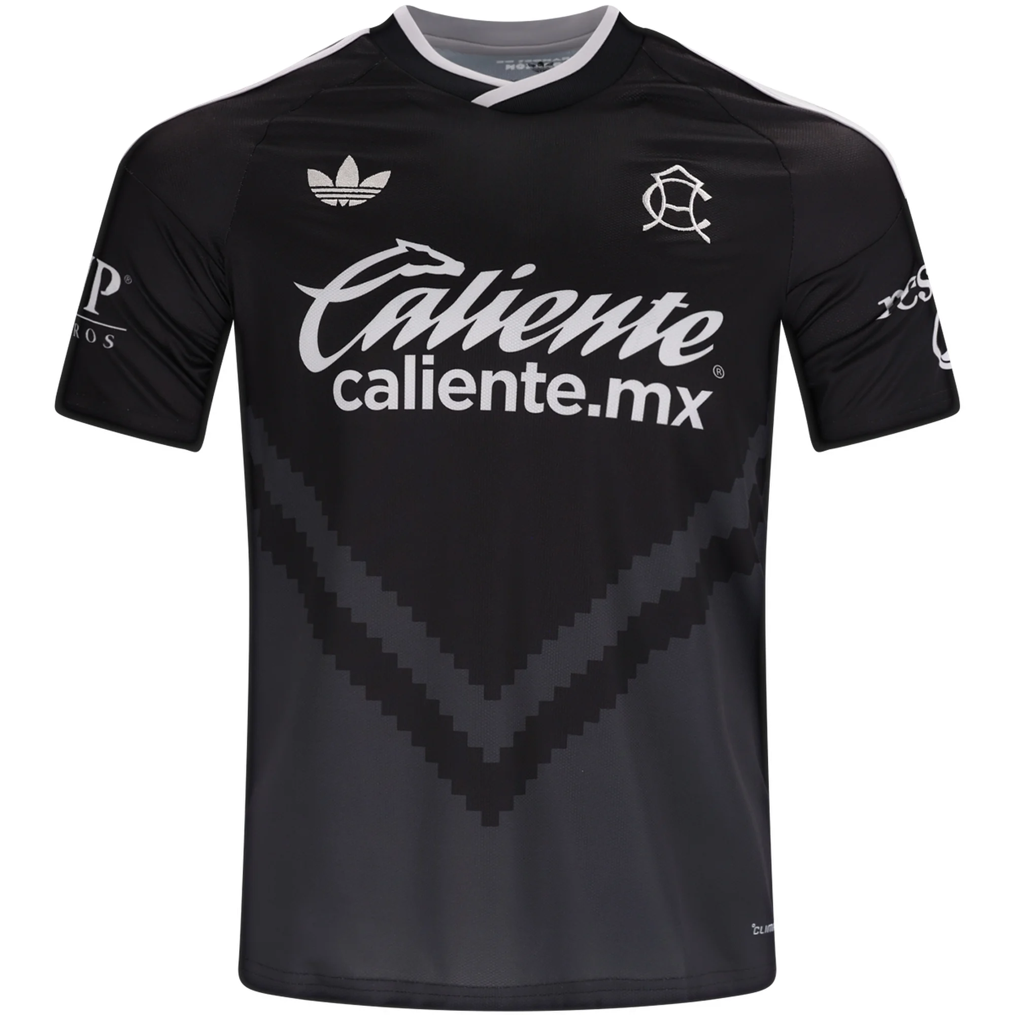 adidas Mens Club America Away Jersey 26/27 (Black/Carbon)