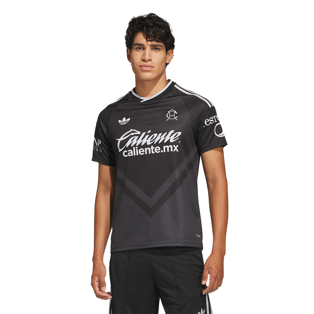 adidas Mens Club America Away Jersey 26/27 (Black/Carbon)