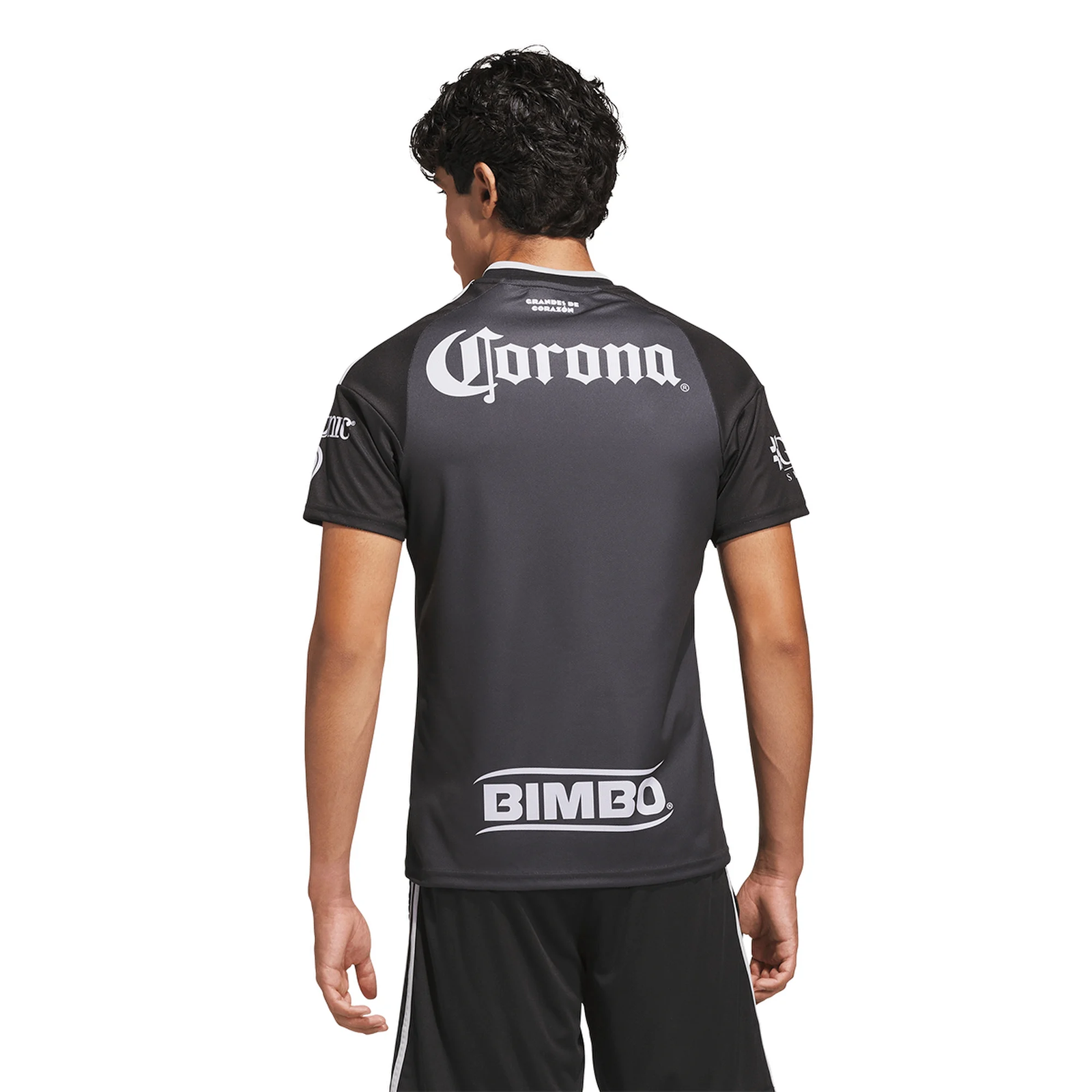adidas Mens Club America Away Jersey 26/27 (Black/Carbon)