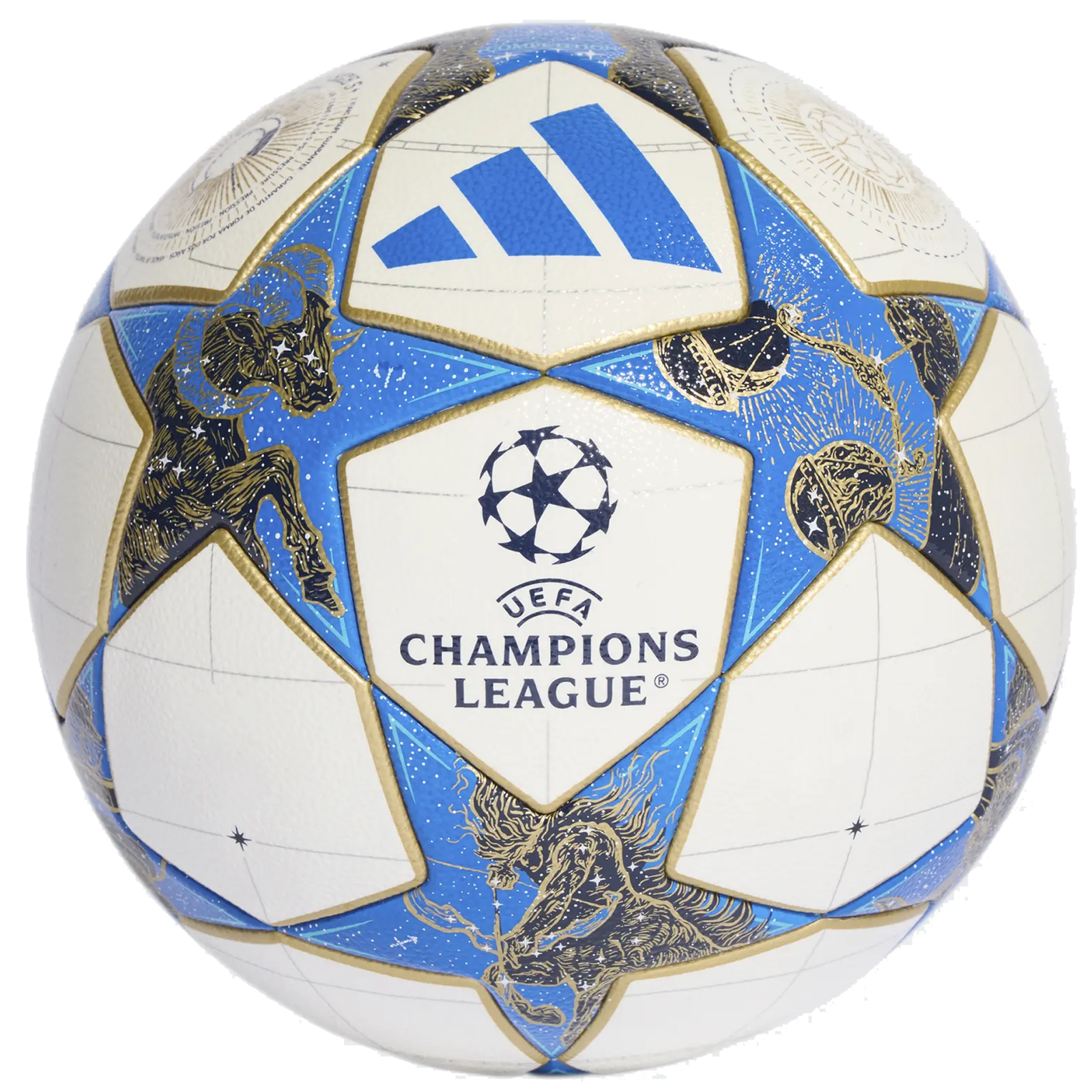 adidas UCL 25/26 Competition Ball (White/Dark Blue/Pantone)