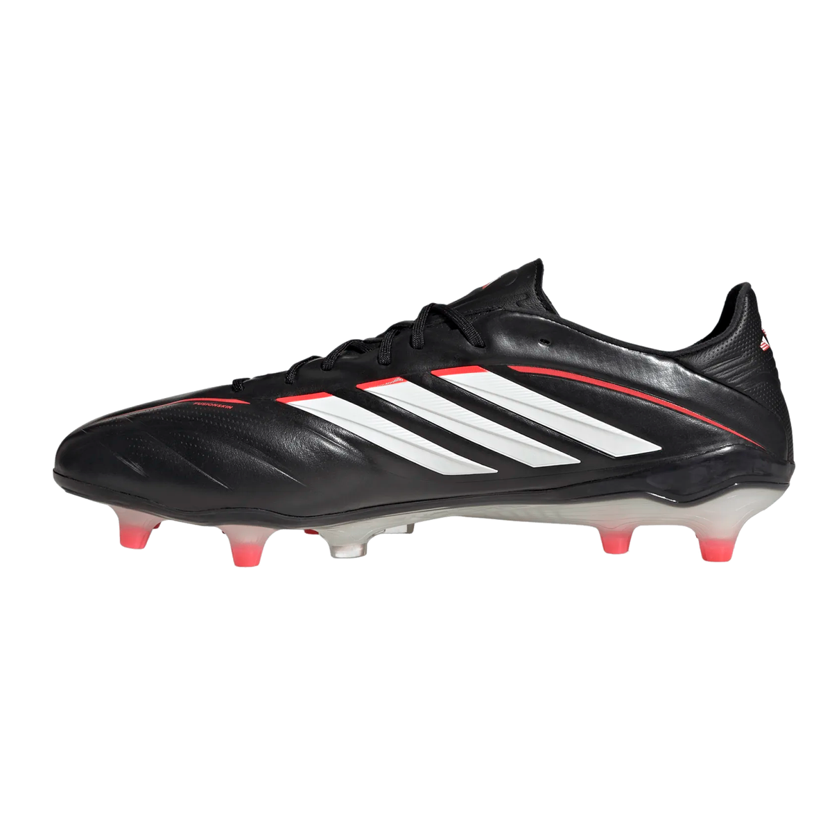 adidas Copa Pure IV Elite Frim Ground Soccer Cleats (Core Black/White/Lucid Red)
