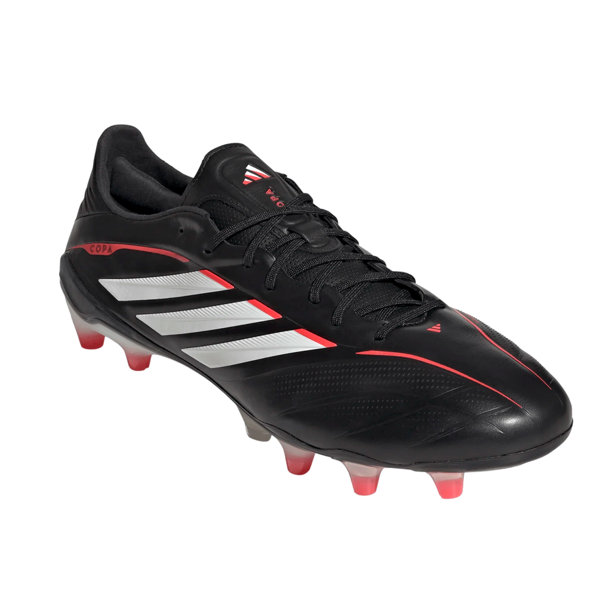 adidas Copa Pure IV Elite Frim Ground Soccer Cleats (Core Black/White/Lucid Red)