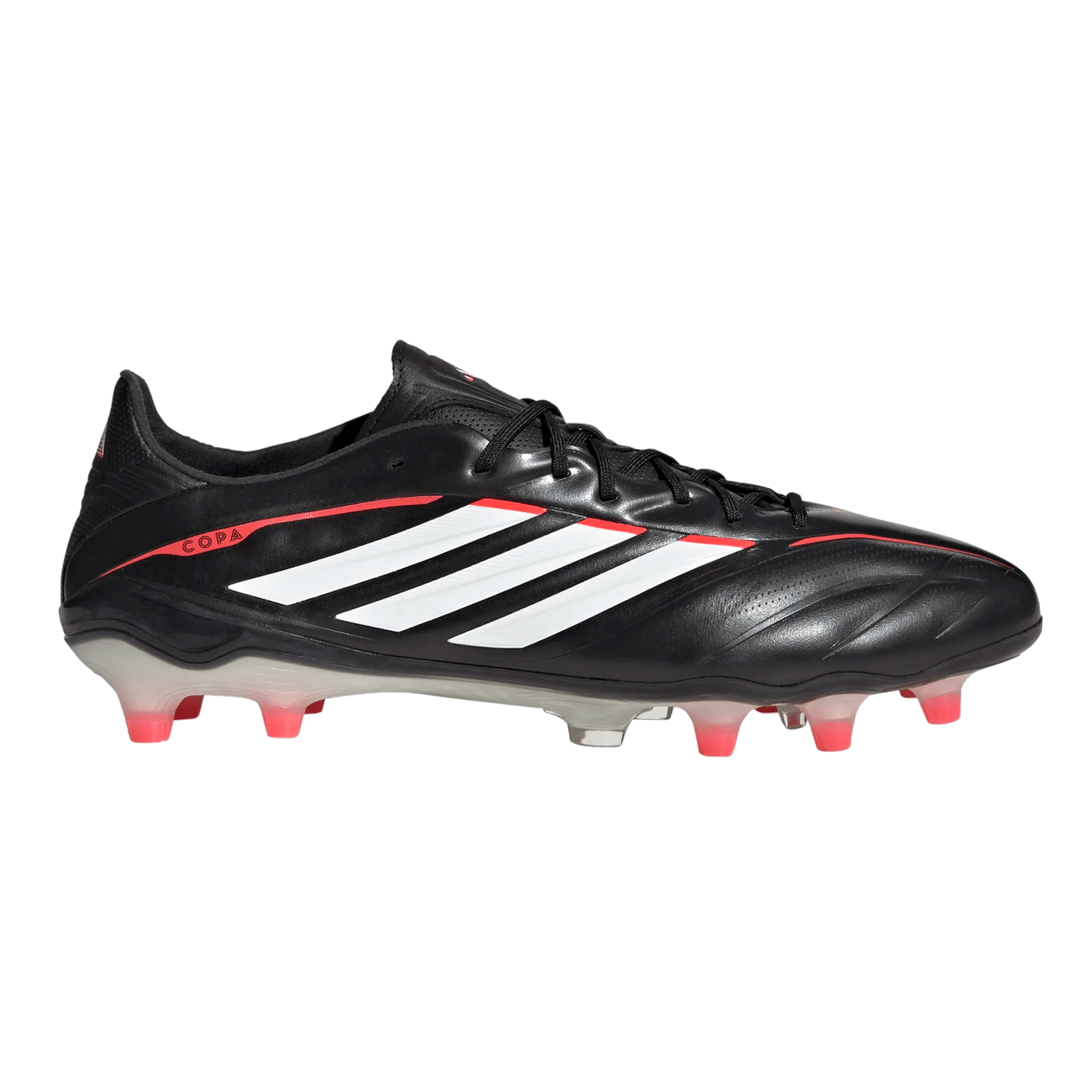 adidas Copa Pure IV Elite Frim Ground Soccer Cleats (Core Black/White/Lucid Red)