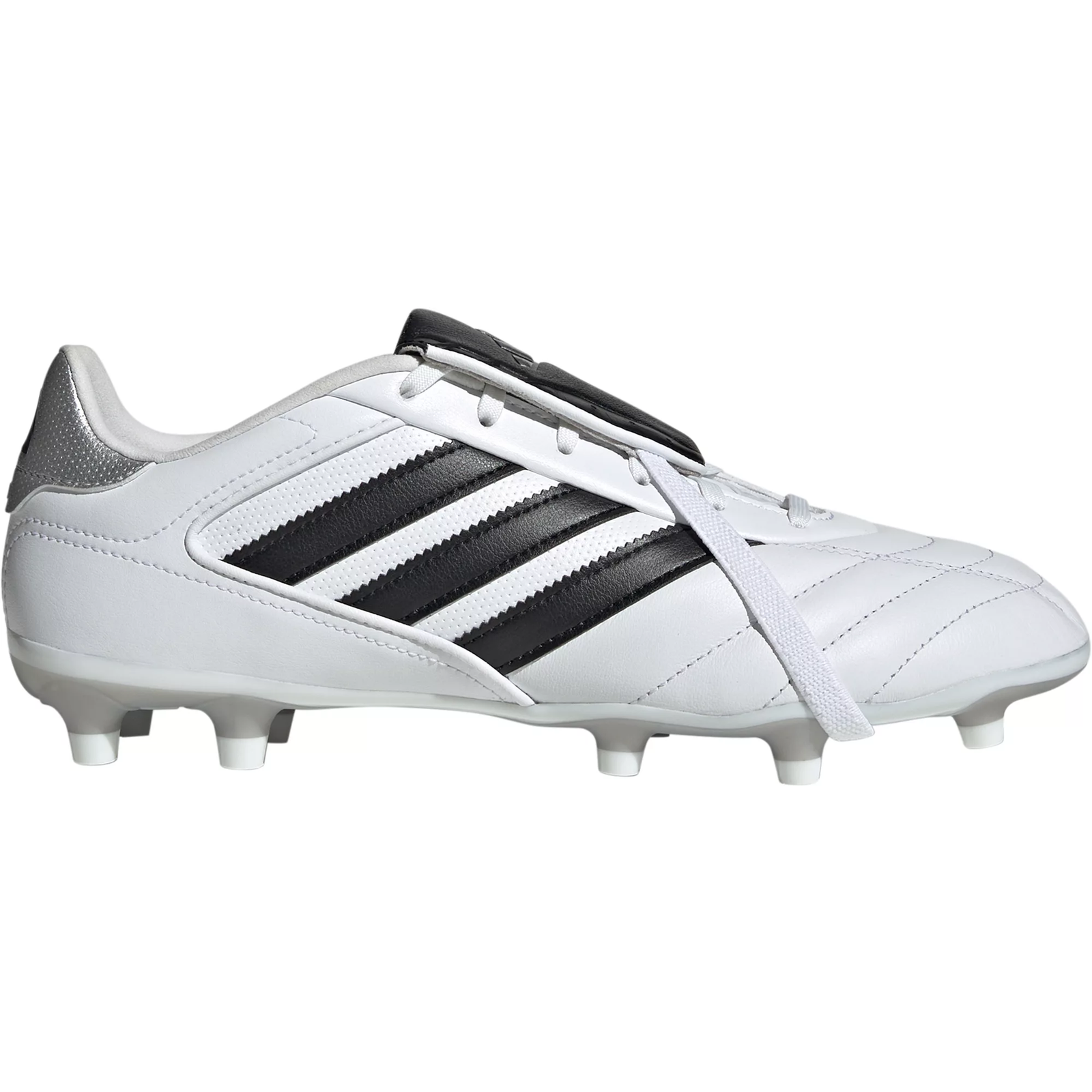 adidas Copa Gloro II FG Soccer Cleats (White/Metallic Silver)