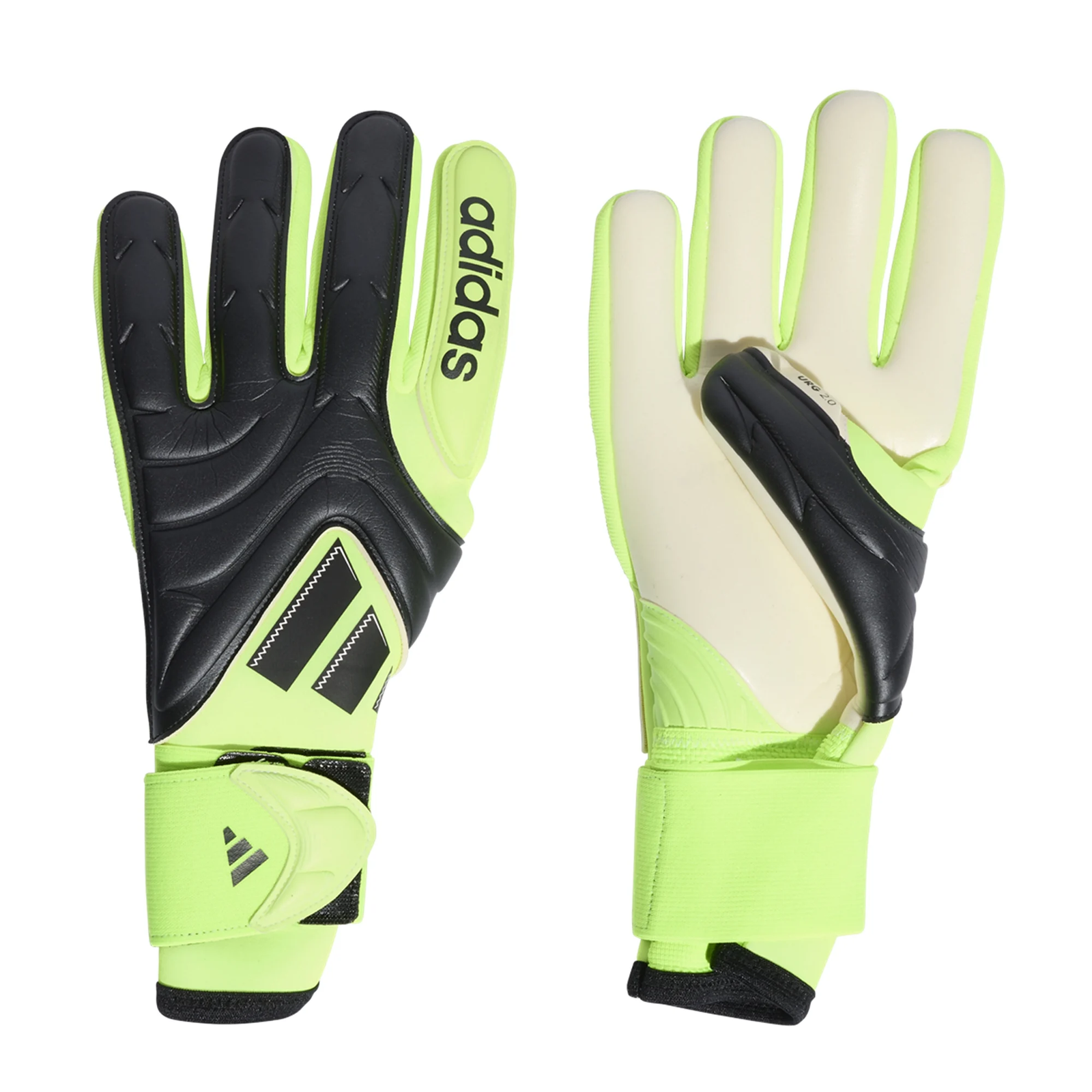 adidas Copa Pro Goalkeeper Gloves (Black/Lucid Lemon)
