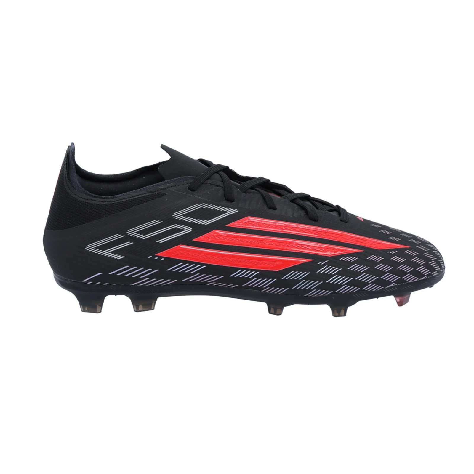 adidas Jr. F50 Elite Firm Ground Soccer Cleats (Black/Lucid Red)