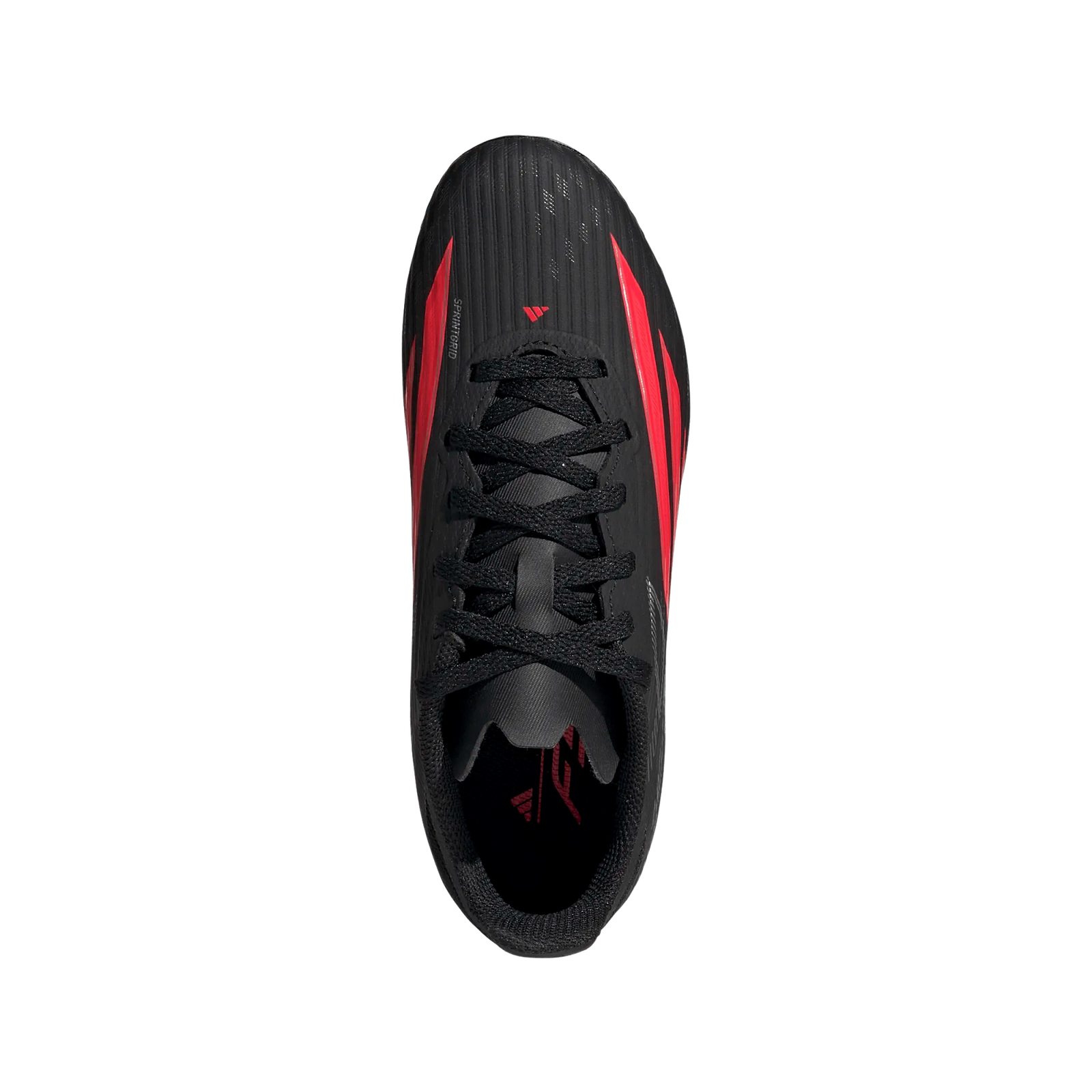 adidas Jr. F50 League FG/MG Soccer Cleats (Black/Lucid Red)
