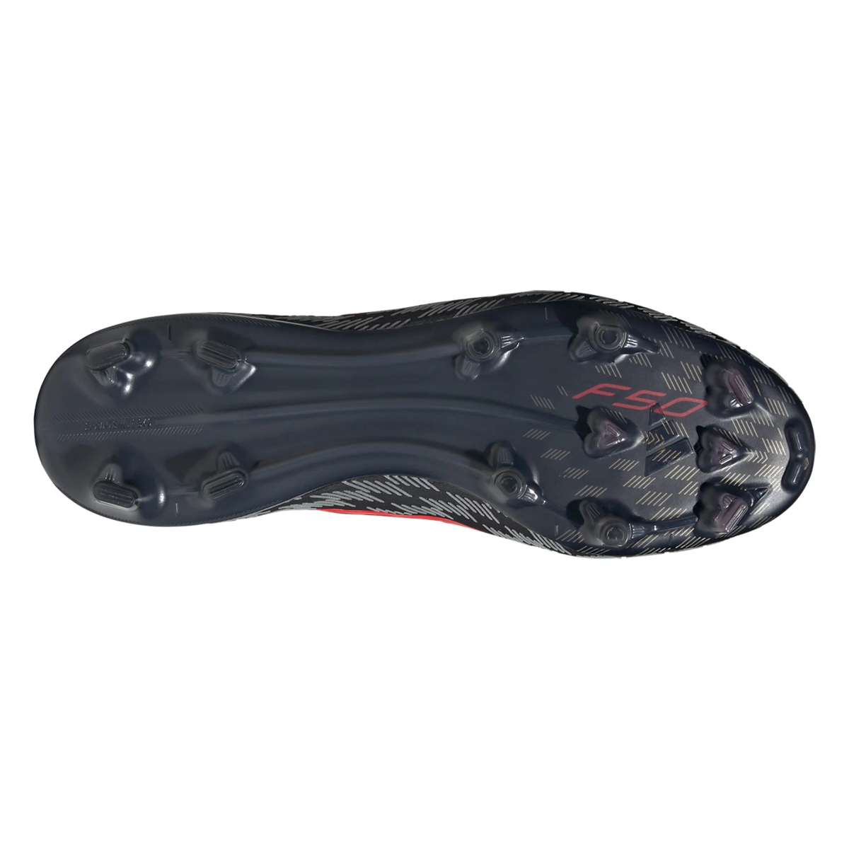 adidas F50 Pro FG Soccer Cleats (Black/Lucid Red)