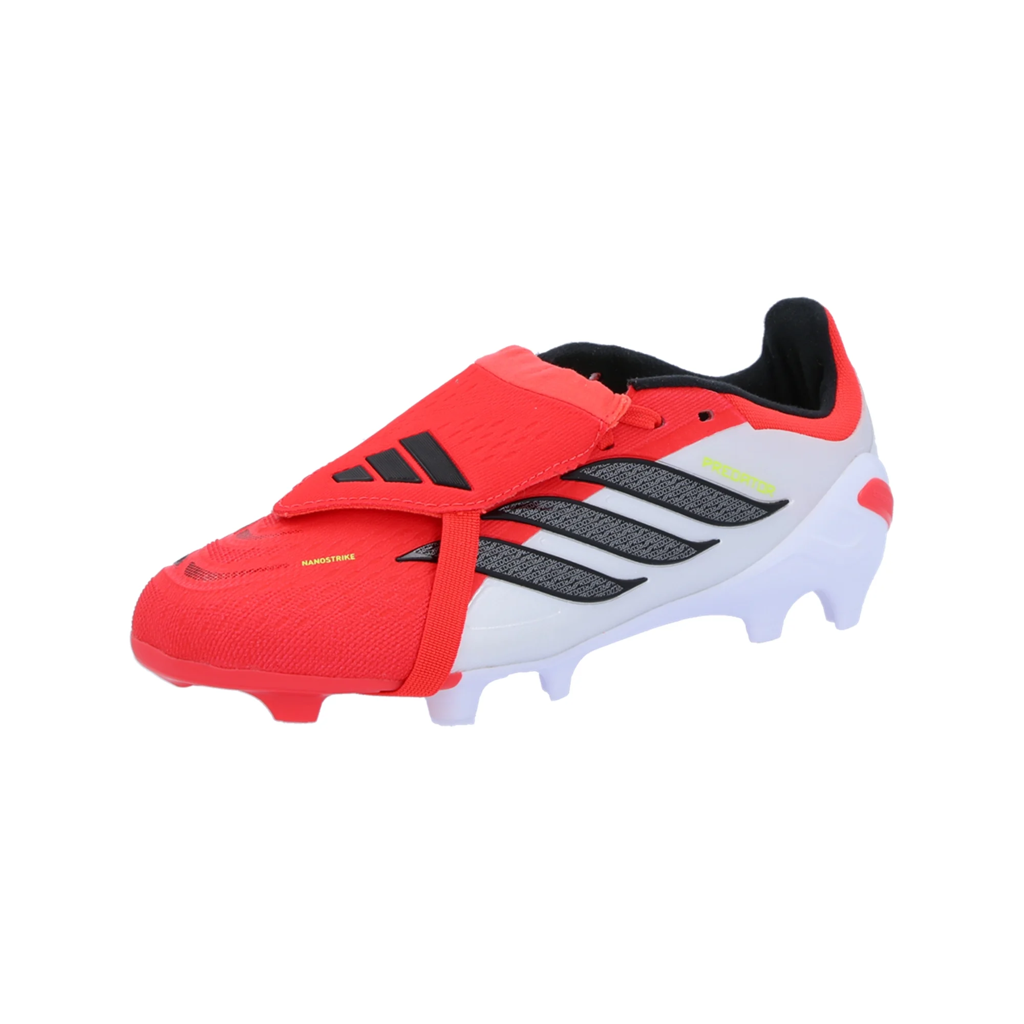 adidas Jr. Predator Elite FT Firm Ground Soccer Cleats (Lucid Red/Black/White)