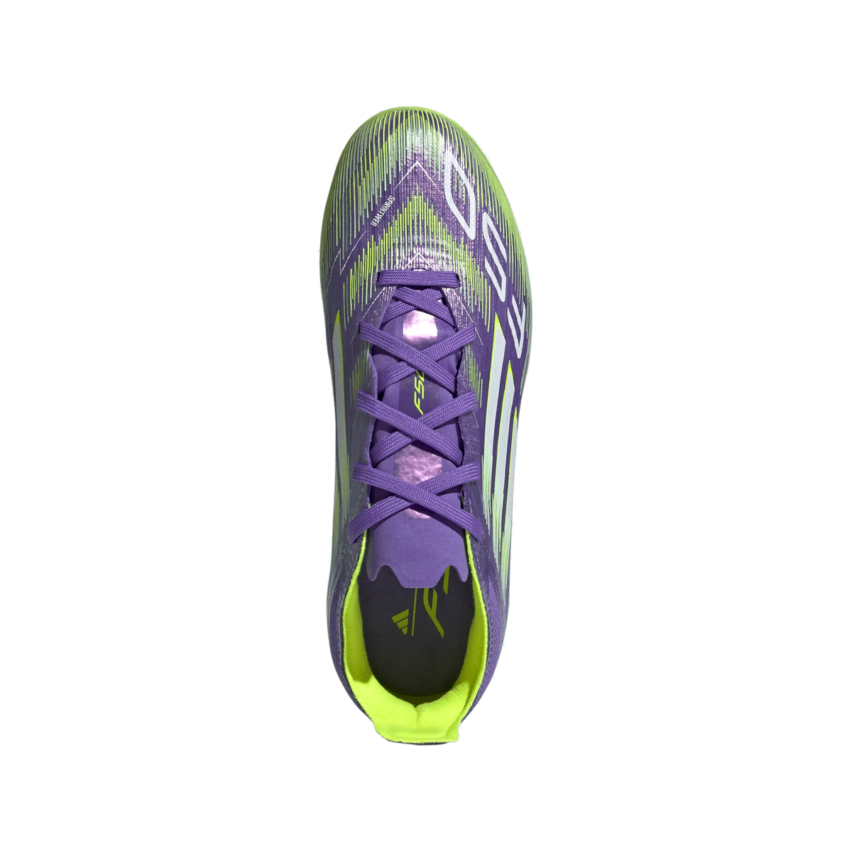 adidas Jr. F50 Elite FG Soccer Cleats (Purple Rush/Lucid Lemon)