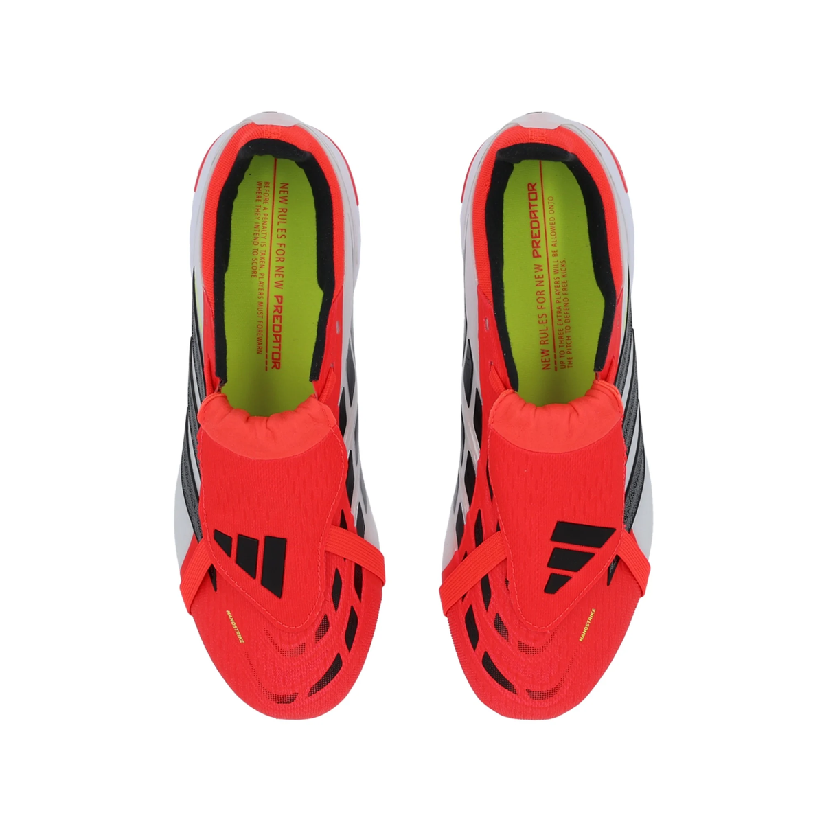 adidas Jr. Predator Elite FT Firm Ground Soccer Cleats (Lucid Red/Black/White)