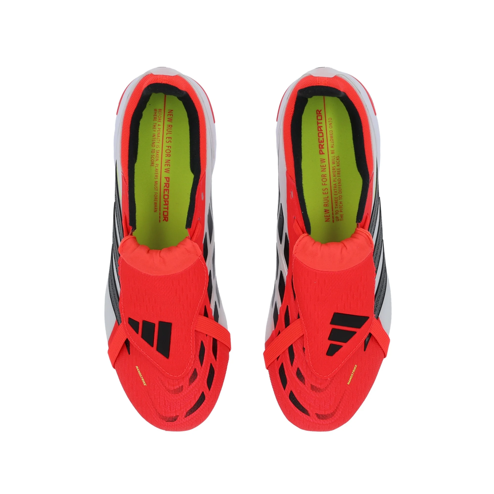 adidas Jr. Predator Elite FT Firm Ground Soccer Cleats (Lucid Red/Black/White)