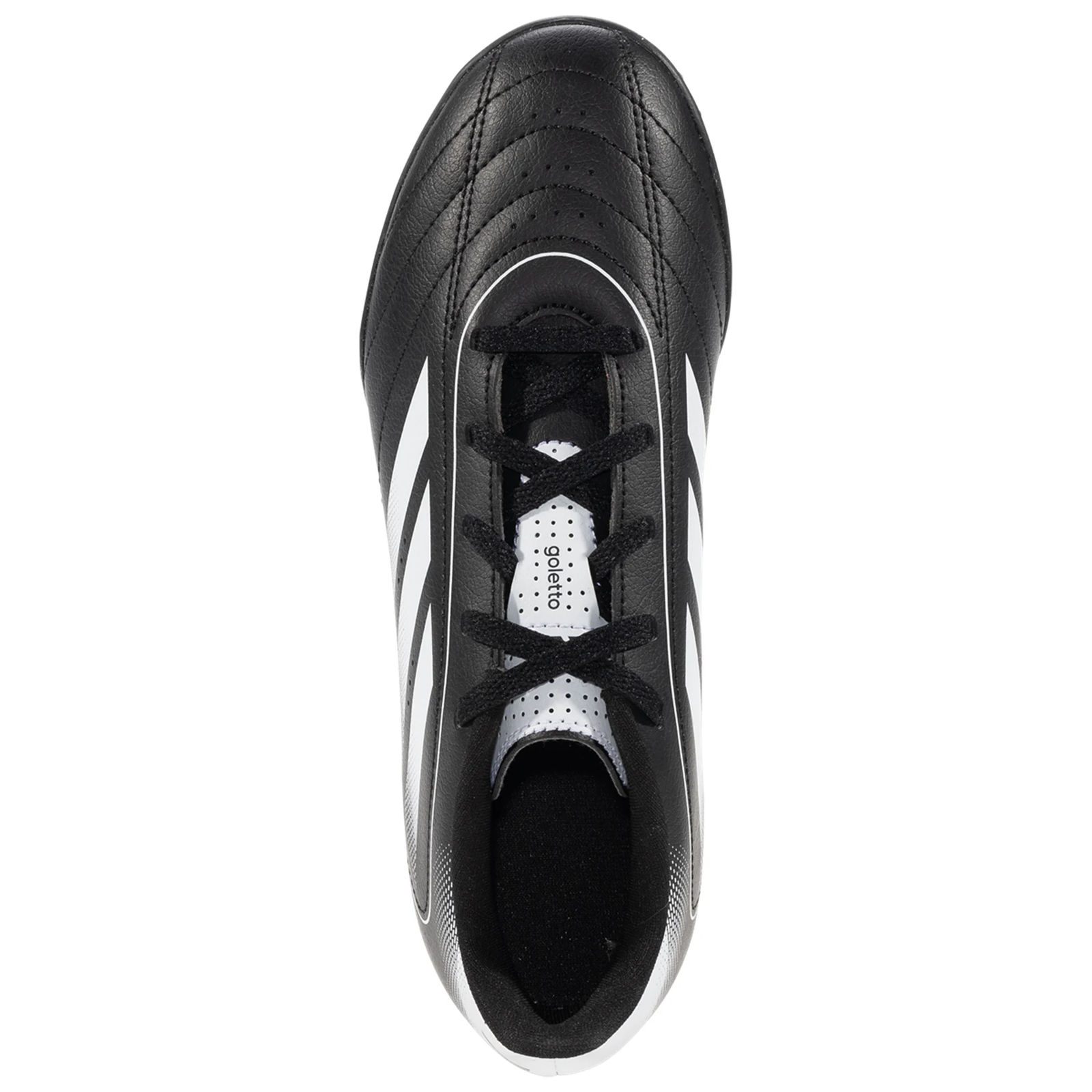 adidas Goletto IX Turf Junior Soccer Shoes (Black/White)