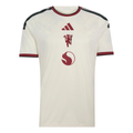 adidas Mens Manchester United Third Jersey 26/27 (Ivory)