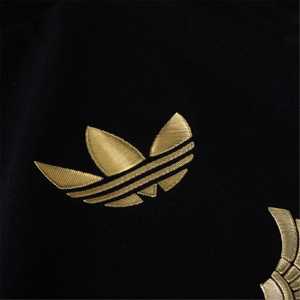 adidas Mexico Authentic Erick Sanchez Third Gold Jersey 2025 (Black/Metallic Gold)