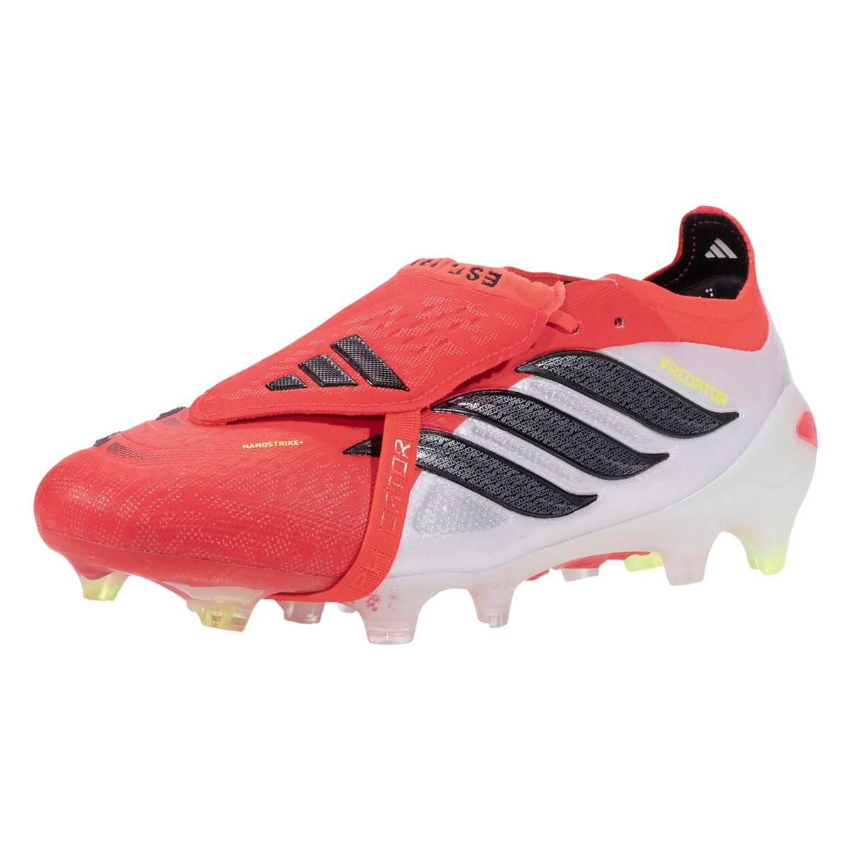 adidas Predator Elite FT Firm Ground Soccer Cleats (Lucid Red/Black/White)
