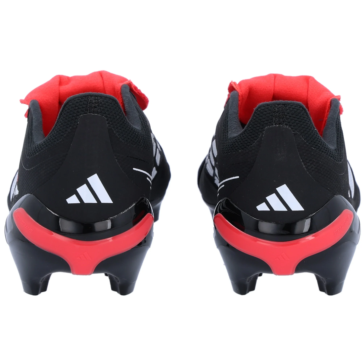adidas Predator League FT Firm Ground Soccer Cleats (Black/White/Lucid Red)