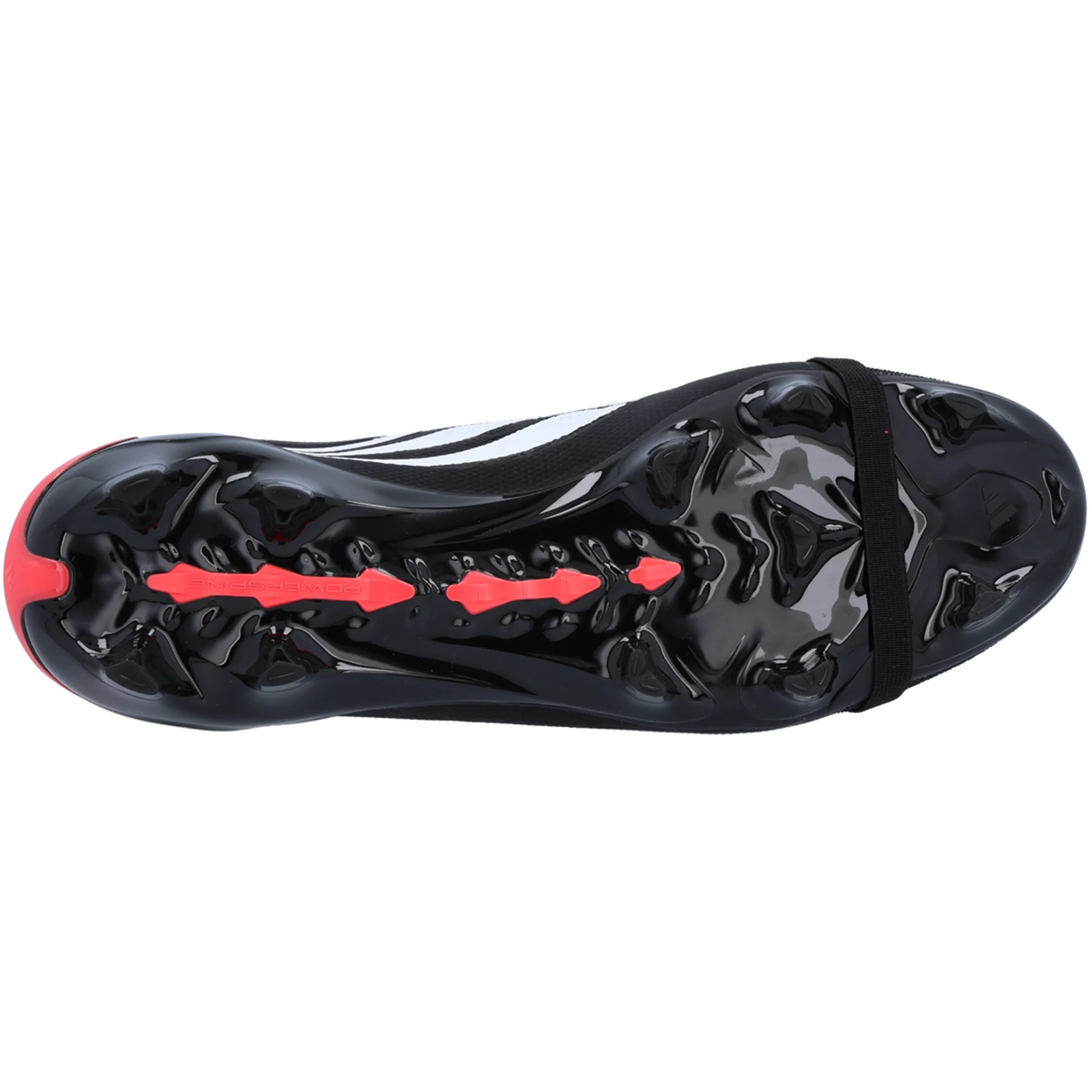 adidas Predator League FT Firm Ground Soccer Cleats (Black/White/Lucid Red)