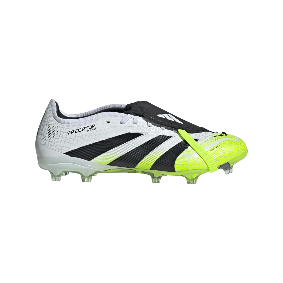 adidas Predator Pro FT FG Soccer Cleats (White/Lucid Lemon)