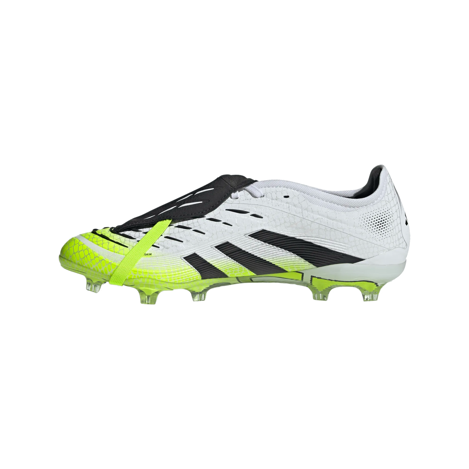 adidas Predator Pro FT FG Soccer Cleats (White/Lucid Lemon)