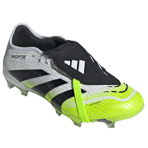 adidas Predator Pro FT FG Soccer Cleats (White/Lucid Lemon